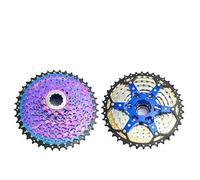 TANGSIYANG Speed Cassette 8 9 10 11 12 Speed MTB Cassette 40/42/50T Mountain Bike Sprocket Rainbow Bicycle Freewheel Flywheel(11S 40T Rainbow)