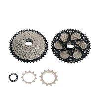 TANGSIYANG Speed Cassette Bicycle Flywheel MTB Bike Cassette Freewheel 8 9 10 11 12 Speed 11-32T/36T/40T/42T/50T K7 Sprocket(9 Speed 11-42T)