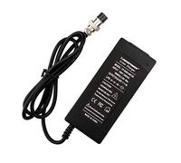 TANGSPOWER 54.6V Adapter Charger 13S 48V DC/XLR/RCA Connector Jack for 48V 10Ah 12Ah 15Ah 20Ah Battery Pack Charger (GX16 / M16)