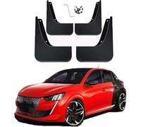 TANGTX Car Mud Flaps for Peugeot 208 II (Phase I, 2019) 2019-2023, Fenders Splash Guard Tire Mudflaps Fender Mudflaps Splashproof Anti-collision Wheel Protective