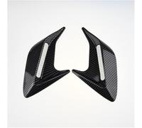 TANGTX Car Side Vent Decorative For Ford Transit Custom (2020-2022), Shark Gills Decal ABS Car Hood Vent Stickers Body Exterior Modification Accessories,Carbon Fiber color/D