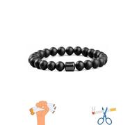 tanguan Quit Smoking Bracelet Women Men Quit Smoking Bracelet Handmade Adjustable Beaded Bracelet Effective Therapy Spiritual Stress Relief Anxiety Quit Vaping Aid Bracelet Jewelry, One Size, Stone