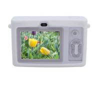 Tangxi 1080P HD Digital Camera, Auto Focus 8x Zoom LED Fill Light Multi Function Compact Camera with Music Playback Games Filters Stickers, for Photography Selfie Close Up (White)