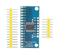 Tangxi 10pcs CD74HC4067 16-Channel Analog Digital Multiplexer, High Speed CMOS Analog Digital Multiplexer Breakout Board Module for Arduino