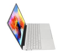 Tangxi 15.6inch Ultra Thin Laptop,Portable Mini IPS FHD Laptop Computer with Fingerprint Backlight Keyboard,for Intel N5095 Window11,Silver (8+256G UK Plug)