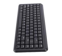 Tangxi 2.4G Wireless Keyboard, Bluetooth 5.1 84 Keys Silent Keyboard with USB Receiver and Numeric Pad, for Laptop PC Desktop Chromebook (Black)