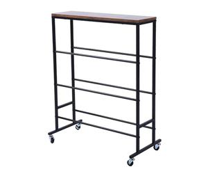 Tangxi 4 Tier Vertical 3D Printer Filament Rack Large Capacity Space Saving for Studio Garage Workshop