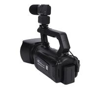 Tangxi 4K Camcorder 56MP 6x Optical Zoom 20x Digital Zoom Video Camera with 4 Inch Touch Screen External Microphone Fill Light Remote Control