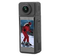 Tangxi 4K Camera, Ultra Wide Angle Action Camera with 270 Degree Rotatable Lens 1.97 Inch Screen EIS Stabilization IP65 Water Proof, for Vlogging Sports Skiing Hiking