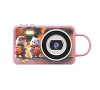 Tangxi 4K Digital Camera, 48MP 18X Digital Zoom Autofocus Vlog Camera with 2.8 Inch Screen, Portable Anti Shake Vlogging for Travel Party Graduation Selfies (Roseate)