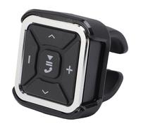 Tangxi 5.0 Media Remote, Wireless Steering Wheel Music Controller with Fast Forward Rewind Volume Adjustment, for Car Home Outdoor