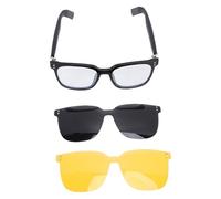 Tangxi AI Smart Glasses, 100+ Language Translation, Bluetooth Glasses Real Time Translation Calling Lightweight Design, for Men Women Social Travel Listening to Music Calling