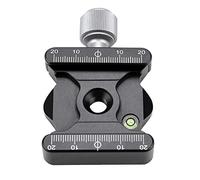 Tangxi Arca Clamp, DE-50 Aluminum Alloy Quick Release Plate with Camera Mount Adapter 3/8" for Arca SWISS, RRS, KIRK, WEMBLEY, MARKINS, SUNWAYFOTO, Benro, SIRUI