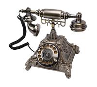 Tangxi Audio Guest Book Phone, Record Customized Video Audio Messages Preserve Your Special Occasions Ideal, for Wedding Party Birthday (Antique Brass Color)