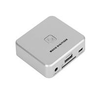 Tangxi Audio Music Digitizer & Capture Cards, RCA R/L 3.5mm Input to USB Audio Capture Grabber, Cassette CD MP3 Recorder Converter Box with Remote Control support U Disk/SD Card