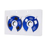 Tangxi Blank Cassette Tape, 50 Minutes Recording Time, Reel Cassette Tape for Music Recording, with Metal and Plastic Materials, for Cassette Players