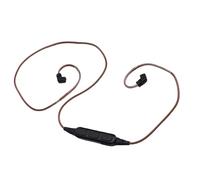 Tangxi Bluetooth Headphone Adapter Cable, 2 Pin 0.78mm Adapter with Built in Microphone and Controls, for Music Playback QDC UE and More Headphones