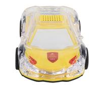Tangxi Car Model Bluetooth Speaker, Colorful LED Lights with Stereo Sound, Bluetooth USB and Auxiliary Input, Vintage Style Design with Real Moving Wheels, for Car Lovers Gifts