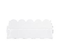 Tangxi Clear Acrylic U Shaped Napkin Holder for Home Decor and Events, Strong Transparent Material, 9x2.4x5.1in