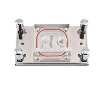Tangxi Computer CPU Water Cooling Block Red Copper + PMMA AMD-PM3D Waterblock with Micro Channel for AM2 / AM2+ / AM3 / AM3+ / AM4 / FM2+ CPU