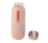 Tangxi Cordless Milk Warmer Portable Electric with Fast Heating Function for Home Office Travel 300ml Stainless Steel 15000mAh