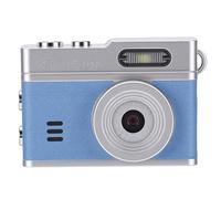 Tangxi Digital Retro Camera, 12MP Photo 1080P Video Recording Camera with LED Fill Light and Multiple Filters, Protable Keychain for Campus Travel Photography (Blue)