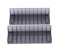 Tangxi Game CD Storage Racks, Game Card Box Storage Stand Holder,Large Capacity Game Disc Bracket /SLIM/PRO Game Consoles (Pack of 2)