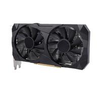 Tangxi Graphics Card 6GB GDDR6, 192 Bit Gaming Video Card Dual Cooling Fans High Performance Smooth Frame Support 1080p 2K AAA Play for PC Desktop Gaming Design Editing