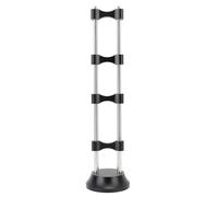 Tangxi HiFi Cable Lifting Stand, Anti Interference Isolate Vibrations HiFi Line Rack with Non Slip Rubber, Stainless Steel HiFi Wire Tray Organizer Stand for Speakers, Amplifiers