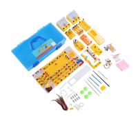 Tangxi High School Student Physics Laboratory Kit for Basic Electricity & Magnetism Experiments, Sturdy Storage Box, ABS & Brass Material