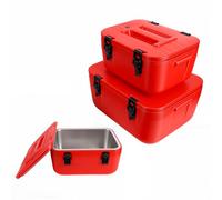 Tangxi Insulated Soup Container 3-Pack Commercial | 8L+15L+28L Stackable Food Warmer Beverage Cooler for Catering