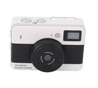 Tangxi Keychain Camera 1.47in Flip Screen 4K 68MP Digital Camera with 16X Zoom Type-C Charging for Travel Outdoor Selfies Vlogging (Black)