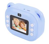 Tangxi Kids Instant Print Camera, HD Digital Camera with Built in Thermal Printing Technology 2.0 Inch Screen 16X Zoom Includes 2 Rolls Photo Paper, for Toddlers (Sky Blue)