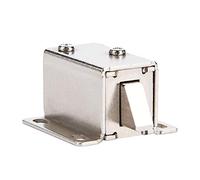 Tangxi Mini Electromagnetic Lock DC12V Small Intelligent Solenoid Electric Deadbolt Lock Access Control for Door Cabinet Drawer - Silver