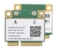 Tangxi Mini PCI-E Network Card WiFi Card Bluetooth 4.2 Adapter 802.11ac 1200Mbps Dual Band 2.4G 5G for Laptop Desktop with 7265AC Chip 10