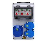 Tangxi Mobile Outdoor Distribution Box IP67 Certified Portable Power Outlet for Construction Sites and Outdoor Events