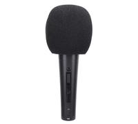 Tangxi Moving Coil Dynamic Cardioid Microphone Set for Active Speakers, Mixers, Amplifiers, Improved Sound Quality, for Live Performances in the Recording Studio (Black)