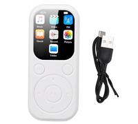 Tangxi MP3 Player with 5.4, Portable HiFi Music Player with Speaker, 2.01in IPS Screen, Supports Up to 128GB TF Card, FM Radio, Voice Recorder, E-Book, with Type C (32G Small Memory Card)