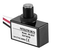 Tangxi Photoelectric Switch, 120V-277VAC Dusk to Dawn Sensor Switch, Light Sensor Control Automatic On/Off for Lighting Fixtures