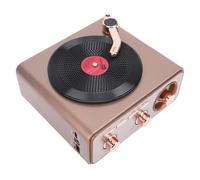 Tangxi Portable Vintage Decor Radio, Retro Bluetooth Speaker AM FM SW Old Fashion Classic Style Rechargeable 1200mAh Battery, for Home Kitchen Outdoor (Silver)
