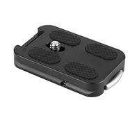 Tangxi Quick Aluminum Alloy Liberation Plate Durable with Rubber Discount Dumps to the Ark of the Swiss Chamber, Black, 1 Package, Ideal for Photography Lovers