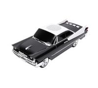 Tangxi Retro Classic Car Bluetooth Speaker, Portable Wireless Car Model Speaker with LED Light Built in Microphone, USB, Portable Enthusiasts (Black)