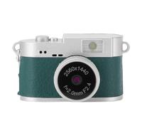 Tangxi Retro Digital Camera, 2K FHD Video 2MP Photos Small Camera with 1.47 Inch Color Screen, Protable Compact Keychain with LED Fill Light for Photography (Green)