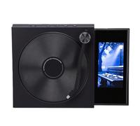 Tangxi Retro Record Player Bluetooth Speaker with Lyrics Display | Vintage Turntable Design, Bluetooth 5.3 Streaming, Warm Rich Audio, Portable Home Decor