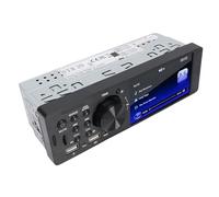 Tangxi Single DIN Car Stereo System, 1080P Backup Camera with 4 Inch Display, FM AUX Steering Wheel Control Bluetooth Car Stereo Support Double USB Fast Charging