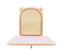 Tangxi Sisal Cat Scratching Board with Wood Base | Durable climbing spot, Natural sisal for claw care, Vertical play area