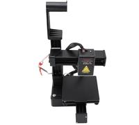 Tangxi Small 3D Printer, 100x100x100mm Print Size 40mm/s Print Speed with Removable Magnetic Platform for Beginners Students Homeschool Craft (Black)