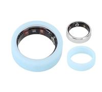 Tangxi Smart Health Ring for Women & Men, Fitness Tracker Smart Ring with Bluetooth Photo Taking, IP68 Water Proof for Running Walking Business Travel (7#)