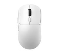 Tangxi T30 Gaming Mouse, 6400DPI Wireless Rechargeable Mouse with 6 Buttons and TTC Switches for Laptop Desktop PC Tablet Bluetooth 5.4 2.4G Wired Modes (T30 White)