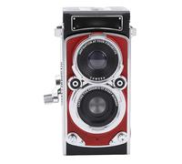 Tangxi Tiny Retro Digital Camera, 1080P HD 12MP Auto Focus Digital Camera with 1.54 Inch HD Screen, Portable Twin Lens Vintage for Travel (32GB)